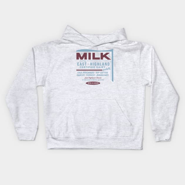 MILK Kids Hoodie by MindsparkCreative